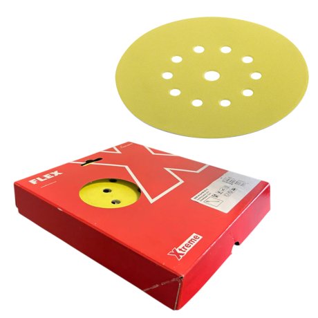 Abrasif Xtreme Ø225 mm, grain 40, boite de 12 - FLEX