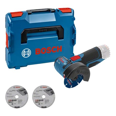 Meuleuse d'angle Ø76 mm GWS 12V-76 avec L-Boxx - BOSCH