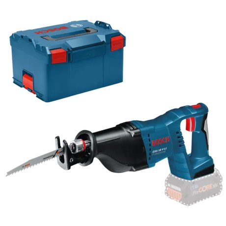 Scie sabre GSA 18 V-LI avec L-Boxx - BOSCH