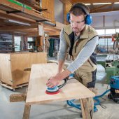 Ponceuse excentrique 750W Ø150 mm GET 75-150 avec L-Boxx - BOSCH