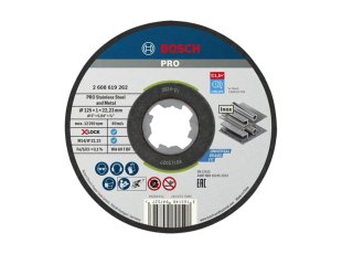Disque à tronçonner X-Lock Ø125 x 22,23 x 1 mm - BOSCH