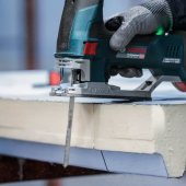 Pack 3 lames de scie sauteuse T 718 BF pour métal-sandwich 180 mm - BOSCH