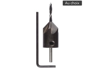 Mèche hélicoïdale avec fraise à lamer pour bois, au choix - BOSCH