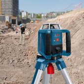 Laser rotatif GRL 400 H avec récepteur LR 1 avec coffret - BOSCH