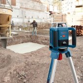 Laser rotatif GRL 400 H avec récepteur LR 1 avec coffret - BOSCH