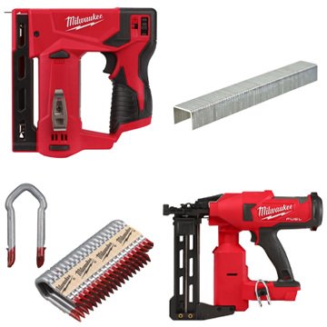 Agrafeuses Milwaukee pour pose clôture