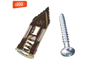 Cheville Gold + vis TC 4,2 x 35 mm, 100/bte - ING FIXATIONS