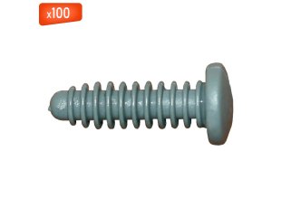 Fixation rail nylon Ø6 mm tous matériaux Fix-Rail, sachet de 100 - ING Fixations