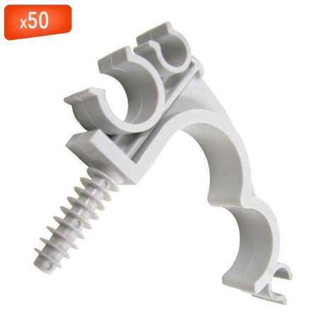 Fix Ring Clim Ø8 mm pour tubes et gaines - ING Fixations