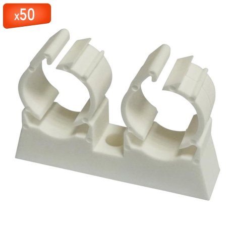 Tub Ring double fixation tube multicouche, diamètre 15-16 mm, 50/bte - ING FIXATIONS