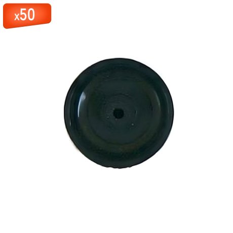 Capuchon noir de recouvrement vis béton T30, 50/sachet - ING FIXATIONS