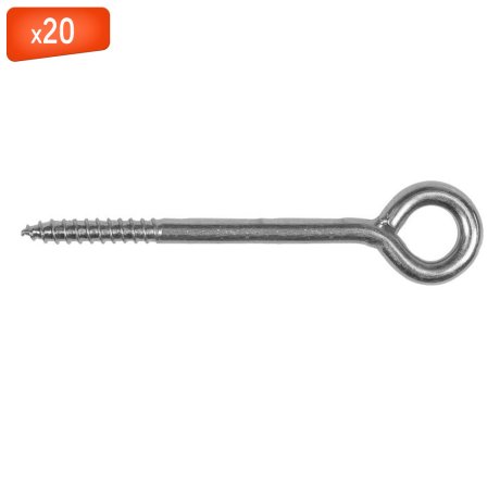 Anneau échafaudage zingué Ø12 x 120 mm, 20/bte - ING FIXATIONS