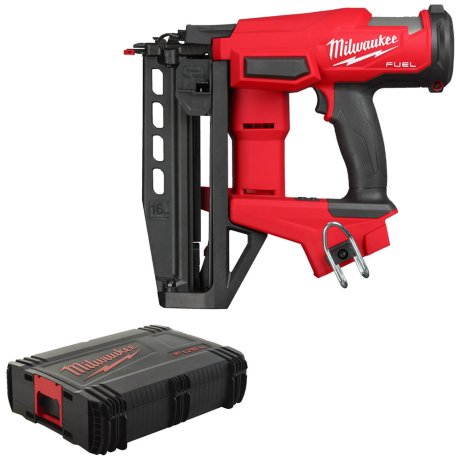 Cloueur de finition droit calibre 16 M18 Fuel™ avec HD Box - MILWAUKEE