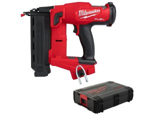 Cloueur de finition droit calibre 18 M18 Fuel™ avec HD Box - MILWAUKEE