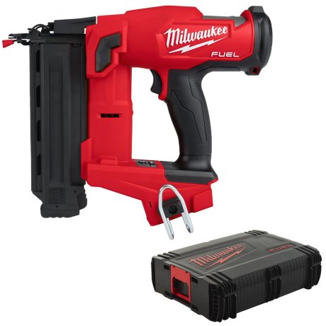 Cloueur de finition droit calibre 18 M18 Fuel™ avec HD Box - MILWAUKEE