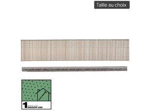 Clous G18 Galva SC1, taille au choix - MILWAUKEE