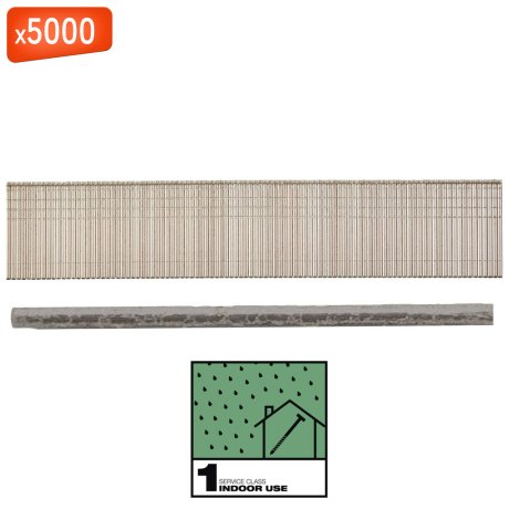 5000 clous de finition G18 Galva 30 mm - MILWAUKEE