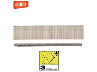 Clous G18 Inox SC3, 30 mm x 5000 - MILWAUKEE