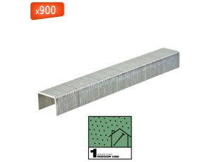 Agrafes T50 Galva, 10 mm, par 900 - MILWAUKEE