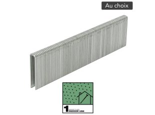 Agrafes revêtement résine, Galva SC1, au choix - MILWAUKEE