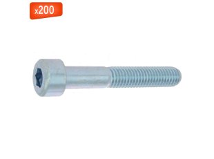 Vis métaux tête CHC BTR ZN, classe 8,8, DIN 912, 4 x 45/20 mm, 200/bte - VISWOOD