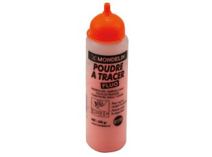 Poudre à tracer orange fluo 200g - MONDELIN