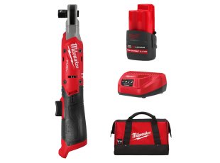 Clé à cliquet 1/2" M12 Fuel™ avec 2 batteries 2,5 Ah + chargeur + sac - MILWAUKEE