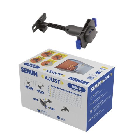 Appuis intermédiaires réglables Ajust Réno L : 160-200 mm, fixation directe x 50, au choix - SEMIN