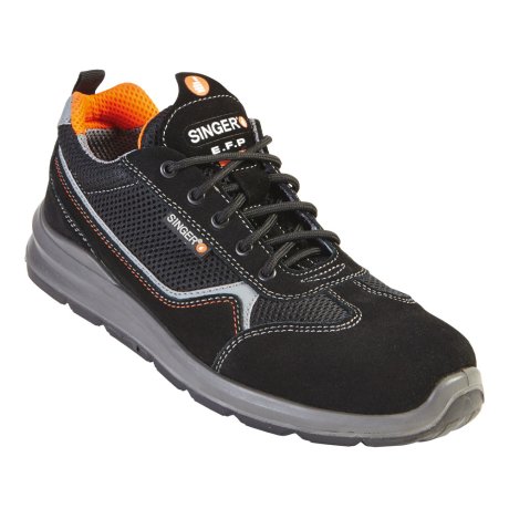 Chaussures basses de sécurité en cuir GENES, taille au choix - SINGER Safety