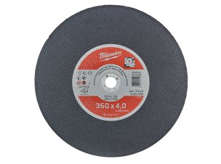 Disque à tronçonner plat Ø350 mm Pro+ métaux SCS 41/350 x 4 x 25,4 mm - x1 - MILWAUKEE