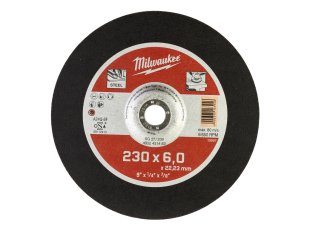 Meule à ébarber métal Ø230 mm Contractor SG 27/230 x 6 x 22 mm - x1 - MILWAUKEE