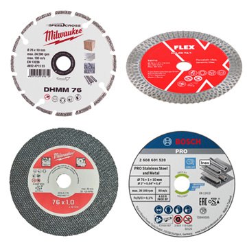 Disques Ø 76 mm