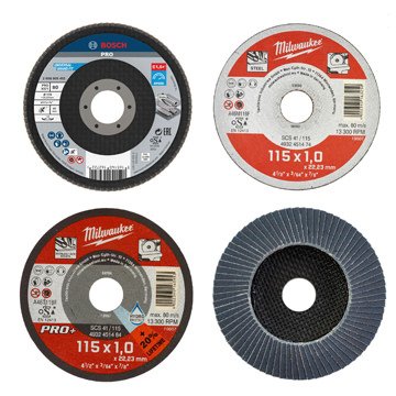 Disques à ébarber et tronçonner 115 mm