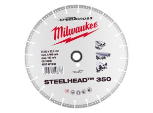 Disque diamant Premium Steelhead™ 350 mm - MILWAUKEE