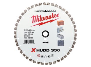 Disque diamant Speedcross™ 350 mm XHUDD Premium matériaux durs - MILWAUKEE