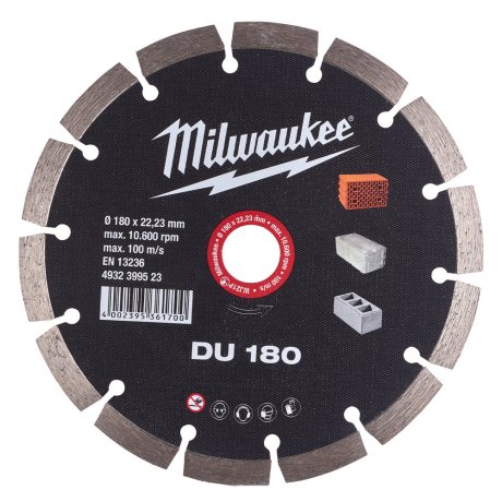 Disque diamant universel DU 180 mm - MILWAUKEE