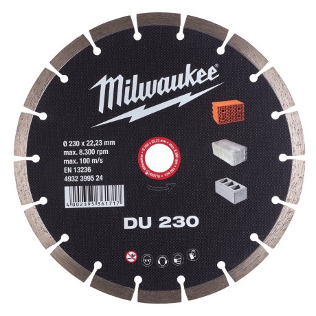 Disque diamant universel DU 230 mm - MILWAUKEE
