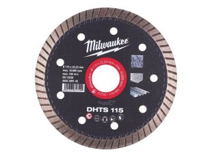 Disque diamant finition turbo DHTS 115 mm coupe fine - MILWAUKEE