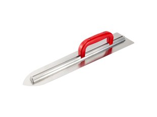 Platoir flamand inox 45 cm coins arrondis -  poignée réglable TALIAPLAST