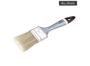 Brosse plate lasure traitement bois, manche polypro, au choix - L'OUTIL PARFAIT