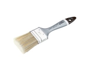 Brosse plate lasure traitement bois, manche polypro, 70 mm - L'OUTIL PARFAIT
