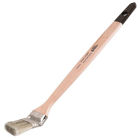 Brosse plate coudée traitement bois n°25 - L'OUTIL PARFAIT