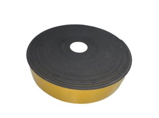 Bande acoustique autocollante EPDM 8 x 80 mm - SENOR