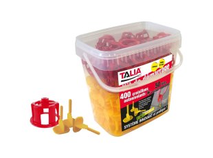 Kit démarrage 400 croisillons autonivelants 2 mm + 50 têtes rouges - TALIAPLAST