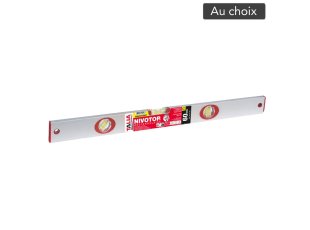 Niveau Nivotop alu rectangulaire magnétique, au choix - TALIAPLAST