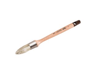 Brosse à rechampir lasure, manche en bois, taille 0 - L'OUTIL PARFAIT