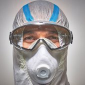 Lunettes masque de protection bi-matière - SINGER SAFETY