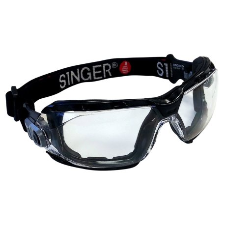 Lunettes de protection avec bandeau élastique & mousse amovible - SINGER Safety