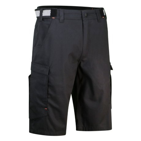 Short de travail ripstop noir polyester / coton (39/58), taille au choix - SINGER Safety