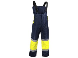 Cotte à bretelles haute visibilité froid intense, taille au choix - SINGER Safety